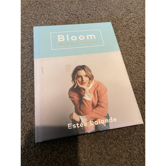 Bloom: navigating life & style - estee lalonde - print books book - condition: used - lifestyle - self-help printed