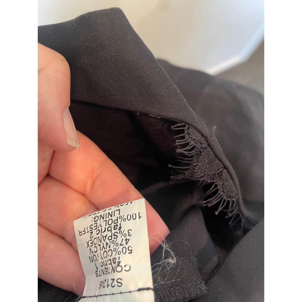 Et alia size xxs black lace dress – subtle imperfection - dresses clothing & fashion - designer clearance - dresses
