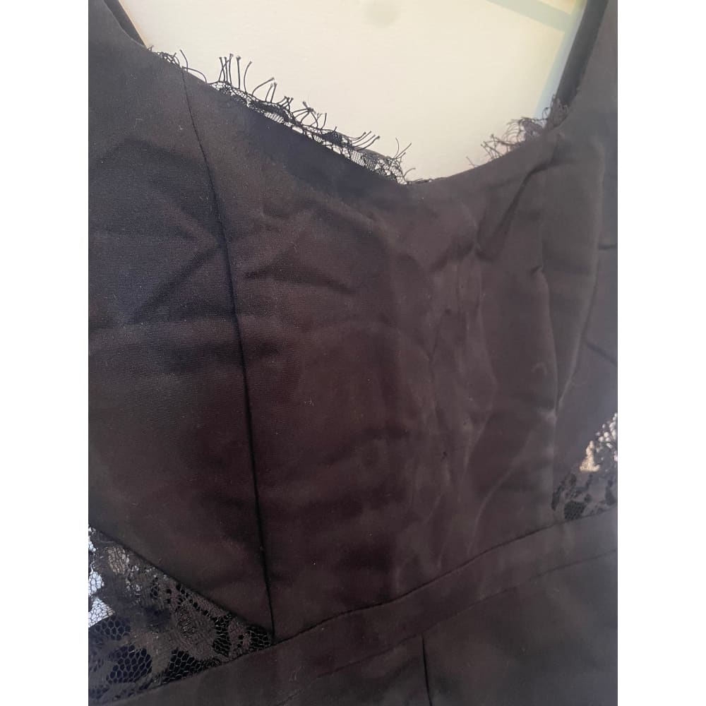 Et alia size xxs black lace dress – subtle imperfection - dresses clothing & fashion - designer clearance - dresses