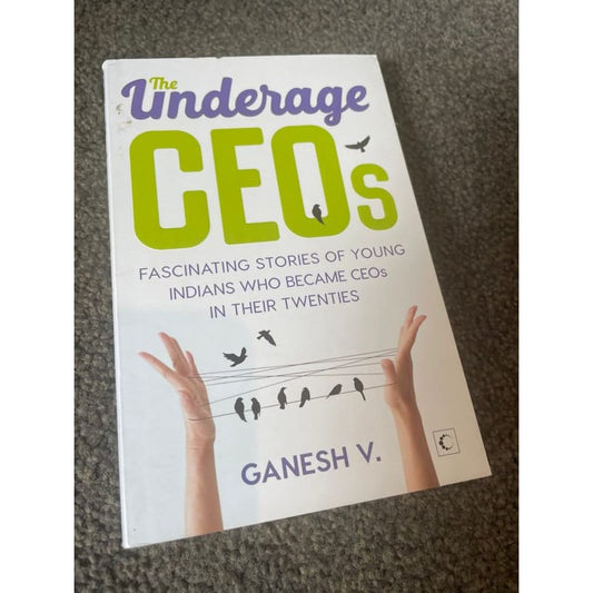 Underage ceo’s: fascinating stories of young indians who became ceos - print books book - business - condition: used