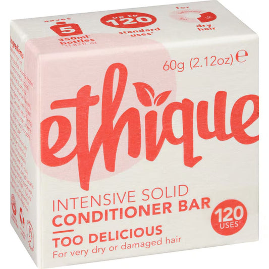 Ethique conditioner too delicious solid 60g - conditioners health and wellness