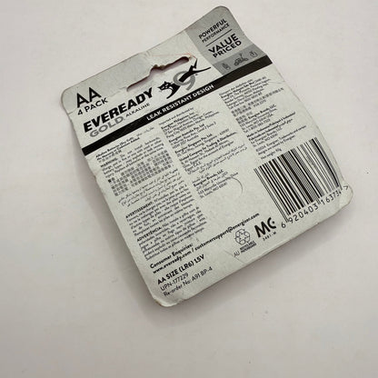 Eveready gold aa alkaline batteries – 4 pack lasts 8x longer! - general purpose batteries home&living materials