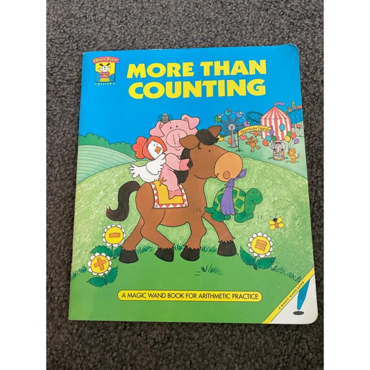 More than counting: a magic wand book for arithmetic practice - print books book - condition: used - education printed