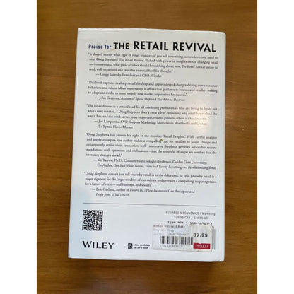 The retail revival: reimagining business for the new age of consumerism - print books book - business - condition: used