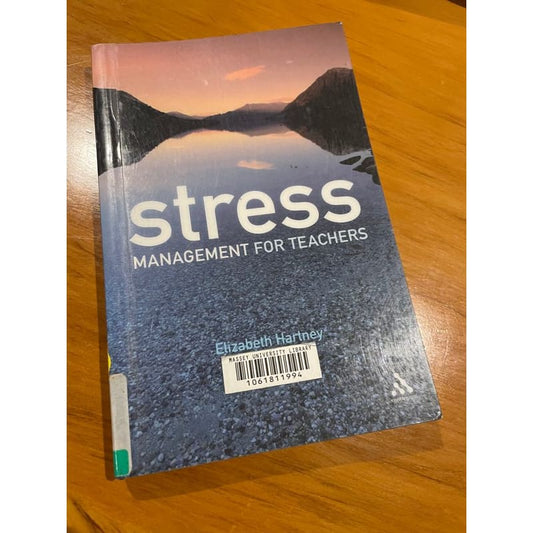 Stress management for teachers - elizabeth hartley - print books book - condition: used - education - self-help printed