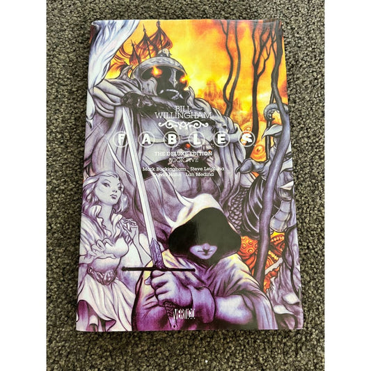 Fables: the deluxe edition book five by bill willingham - books condition: used printed media