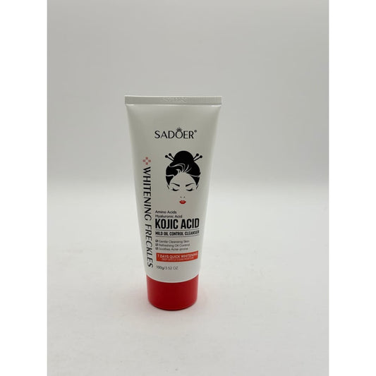 Sadoer 100g kojic acid mild oil control cleanser - facial cleansers health and wellness