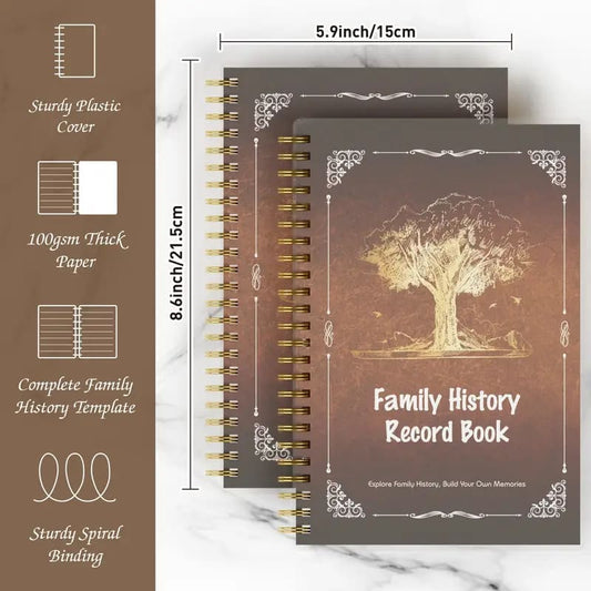 Family history record book - scrapbooking paper crafts