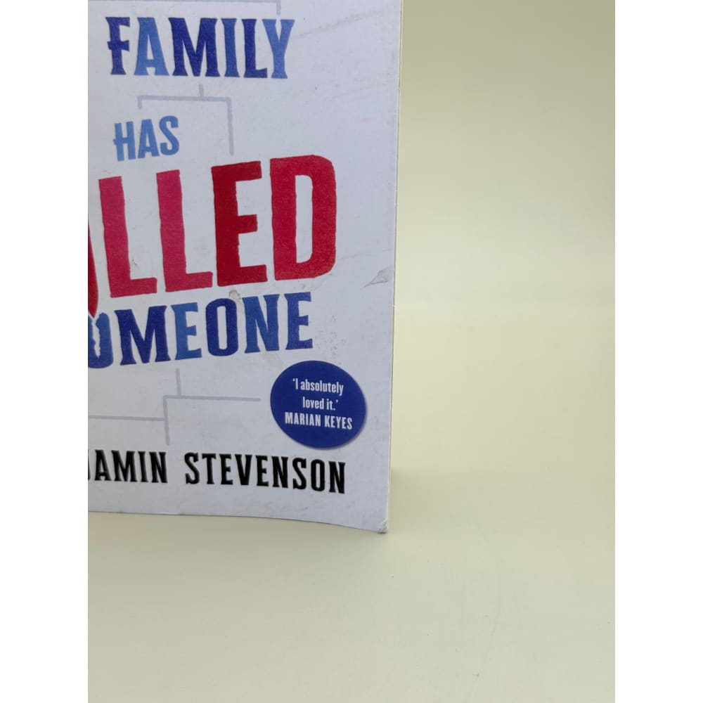 Everyone in my family has killed someone by benjamin stevenson - print books printed media