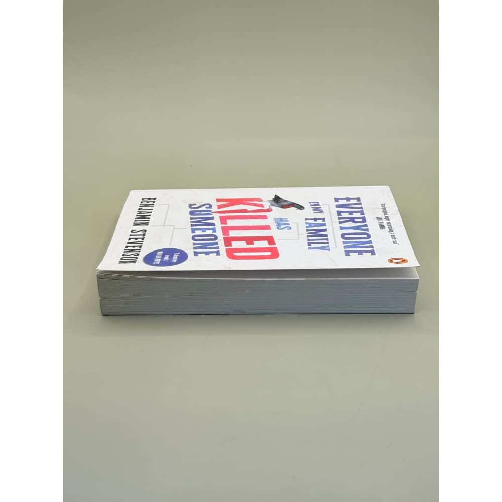 Everyone in my family has killed someone by benjamin stevenson - print books printed media