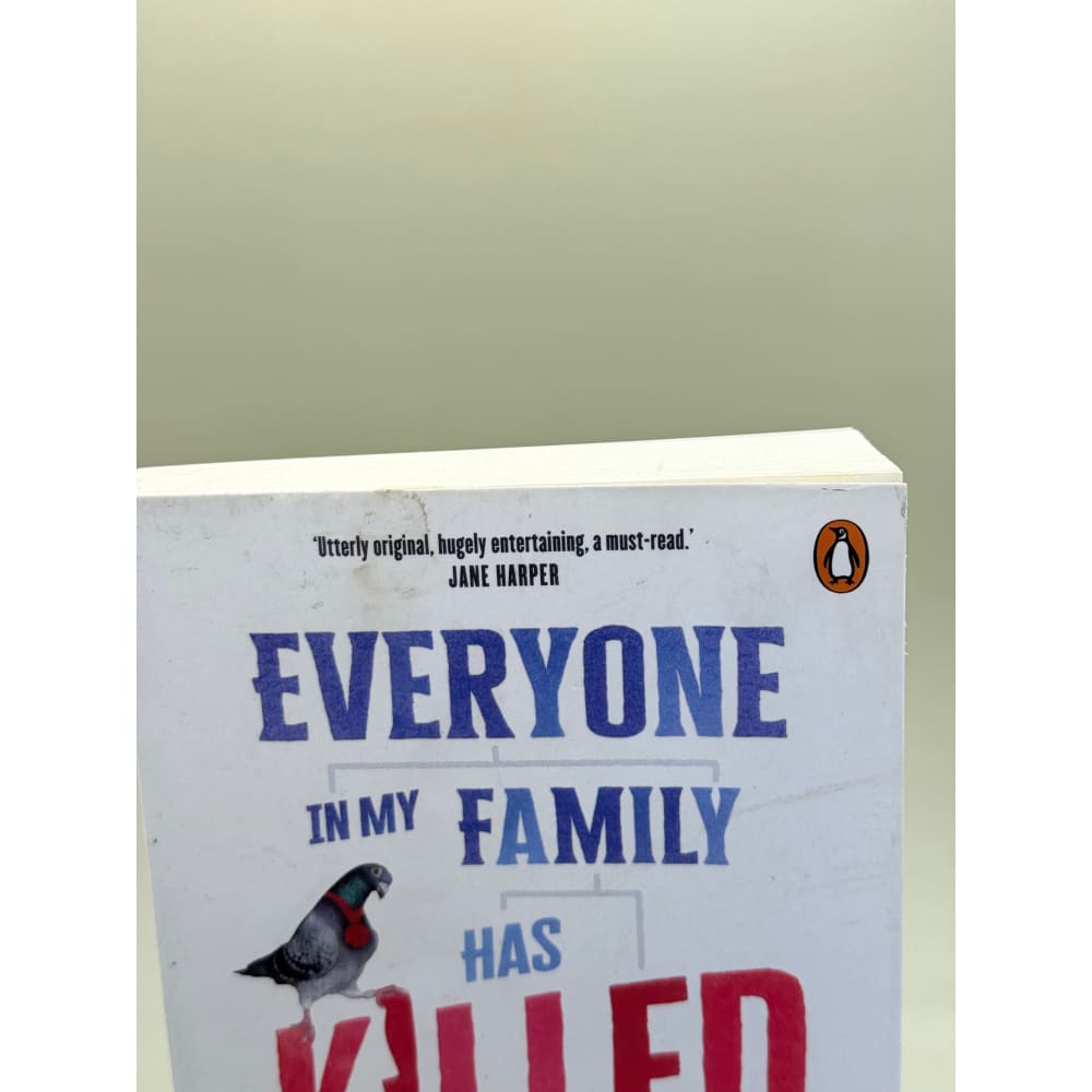 Everyone in my family has killed someone by benjamin stevenson - print books printed media
