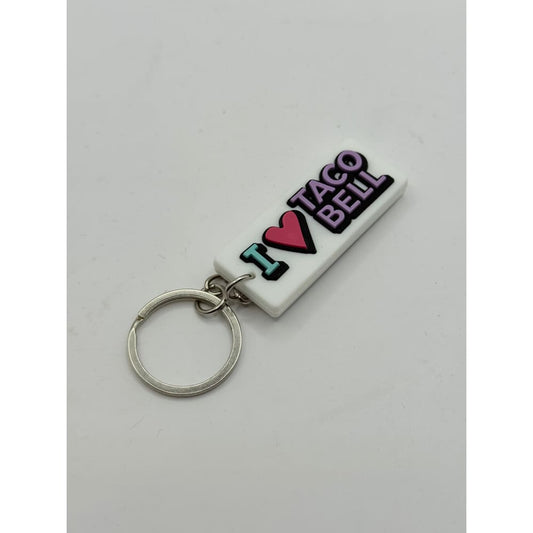 Taco bell ’i love taco bell’ keychain - keychains stationery