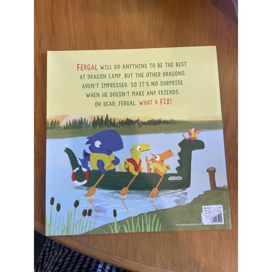 Fergal in a fix - robert starling - print books book - children’s - condition: used - fiction printed media
