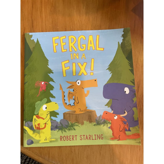 Fergal in a fix - robert starling - print books book - children’s - condition: used - fiction printed media