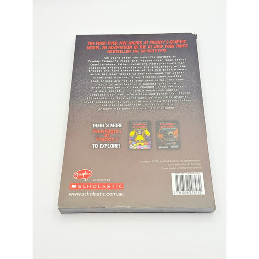 Five nights at freddy’s: the silver eyes - the graphic novel by scott cawthon and kira breed-wrisley - print books