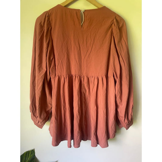 Brand new floaty top – size s/m (cut label) - blouses blouse - bnew label cut branded clothing - clothing & fashion