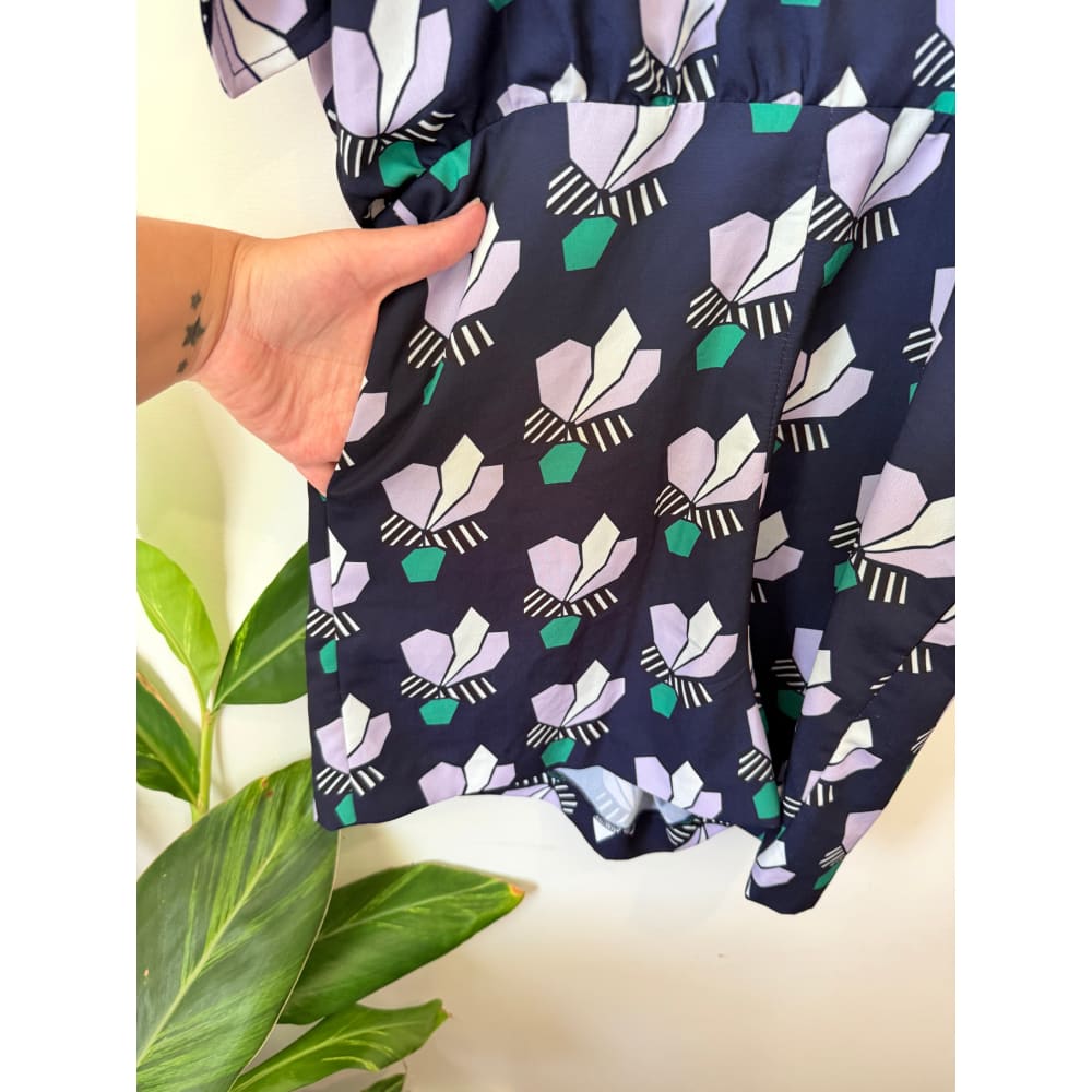 Mare mare size s floral wrap dress - dresses condition: used - top women’s apparel