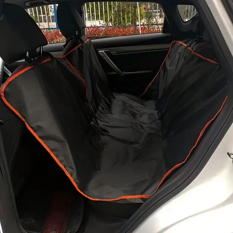 Black pet car seat mat - dog supplies pet apparel & accessories