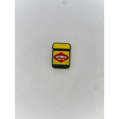 1x shoe charm – brand new – fun food-inspired styles - vegemite - shoe accessories clogs - shoe accessories - shoe