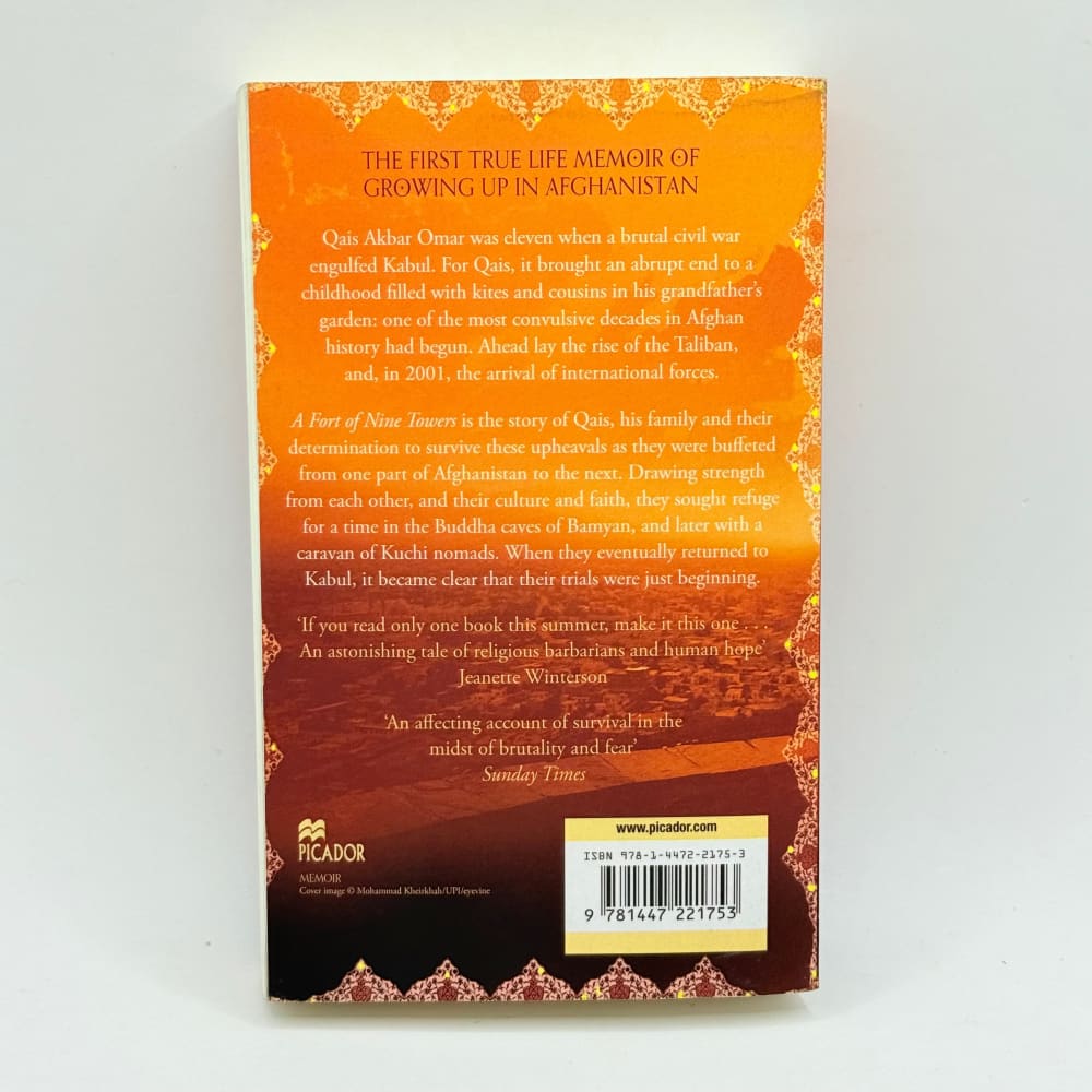 A fort of nine towers by qais akbar omar - print books what’s new printed media