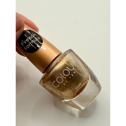 Colour by tbn french formula nail polish 15ml gold - nail polishes nail care women’s beauty product