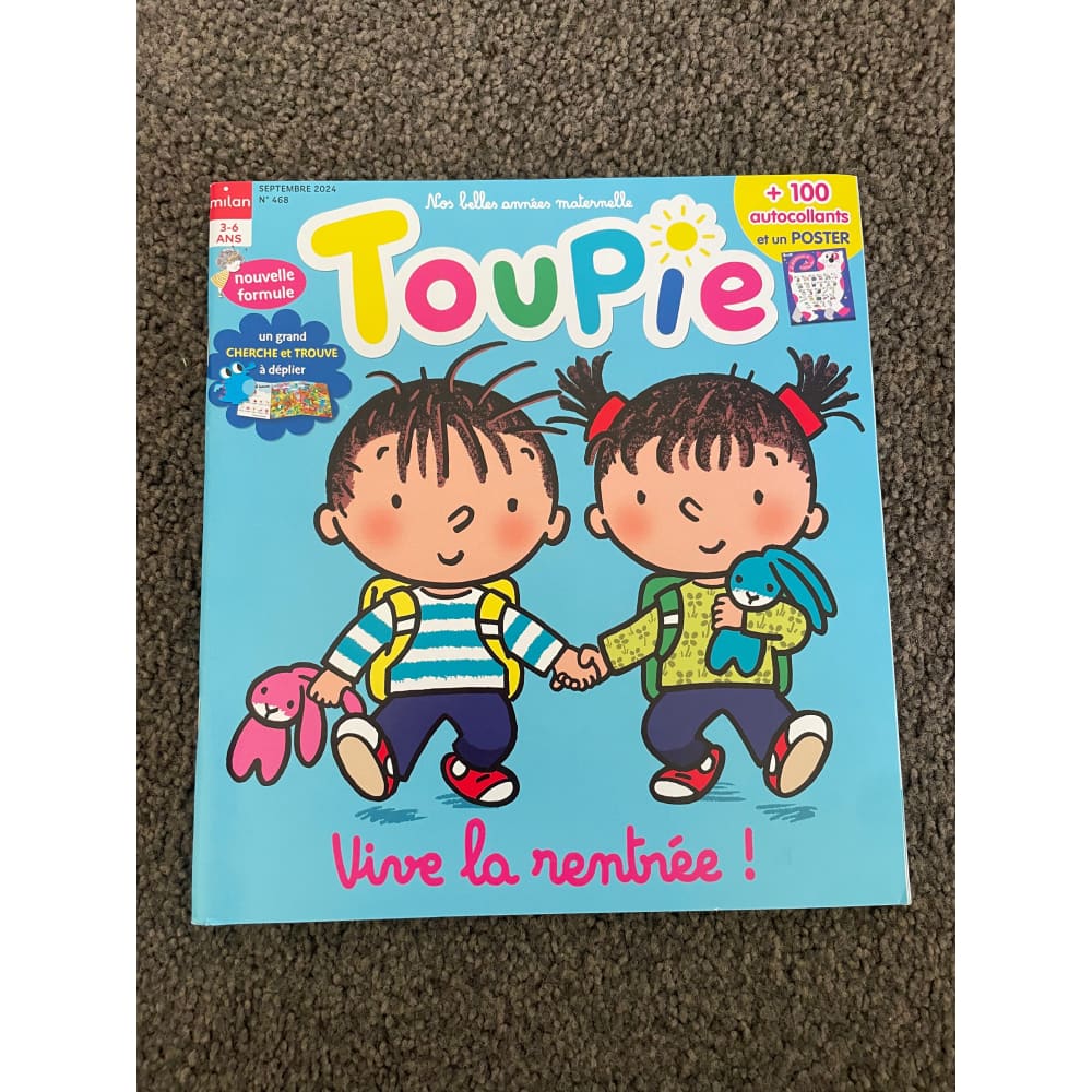 Toupie by milan presse (french) - magazines printed media