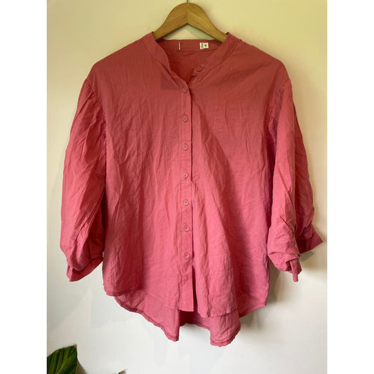 Brand new fria silver wishes 100% cotton top – size 10 (cut label) - shirts blouse - bnew label cut branded clothing