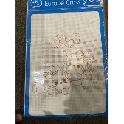 Full cross stitch kit – brand new – multiple designs available – a4 size pack - needlecraft kits crafts - cross-stitch