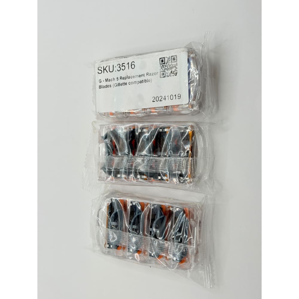 G mach 5 replacement razor blades (15 pieces) (gillette compatible) - razors & razor blades health and wellness