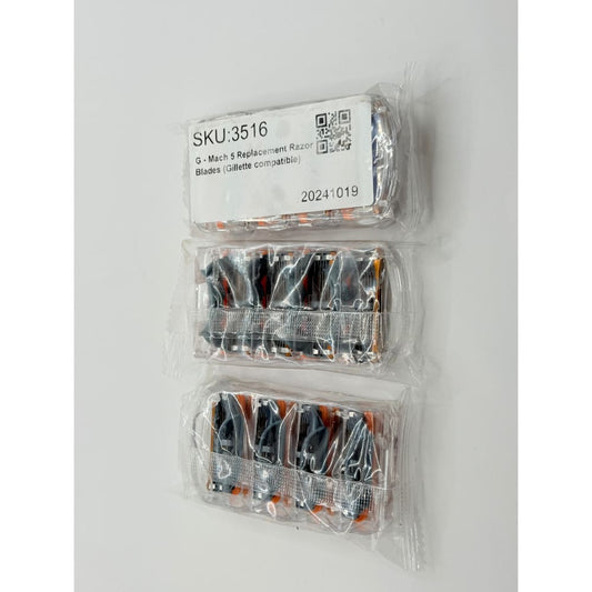 G mach 5 replacement razor blades (15 pieces) (gillette compatible) - razors & razor blades health and wellness
