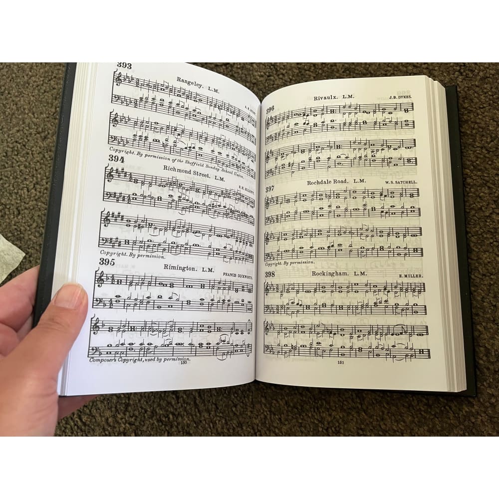 Companion tunes to gadsby’s hymn book tenth edition - sheet music printed media