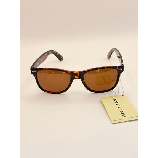 Gasoline classic frame tort brown sunglasses rrp $29.99 - sunglasses accessories women’s apparel