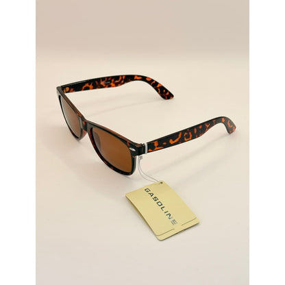 Gasoline classic frame tort brown sunglasses rrp $29.99 - sunglasses accessories women’s apparel