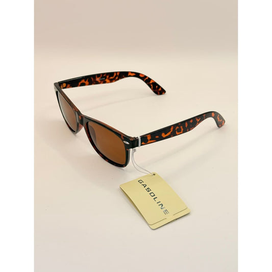 Gasoline classic frame tort brown sunglasses rrp $29.99 - sunglasses accessories women’s apparel