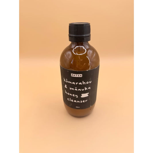 Aotea kumarahou & manuka honey cleanser 200ml - facial cleansers health and wellness
