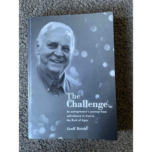 The challenge: an entrepreneur’s guide - geoff reich - print books book - business & leadership - non fiction book