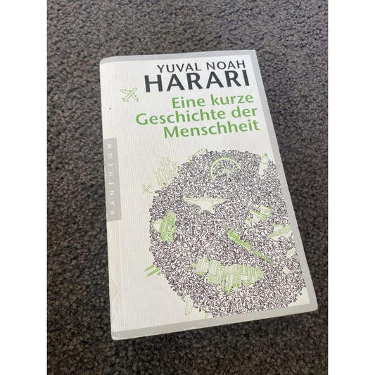 German book - a brief history of humanity - print books book - condition: used - historical - history - travel printed