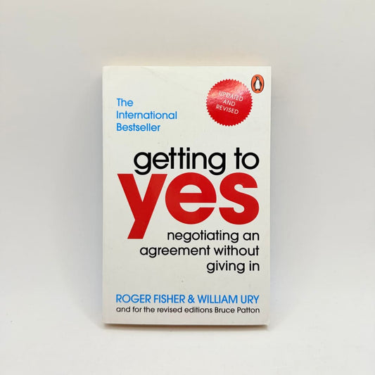 Getting to yes by roger fisher & william ury - print books what’s new printed media