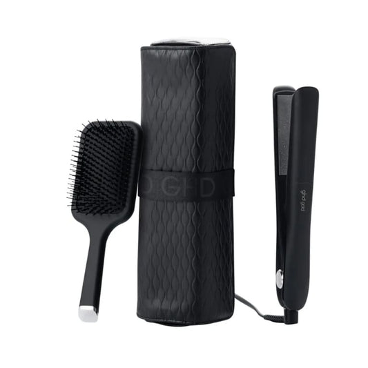 Ghd gold styler gift set – with paddle brush & heat-resistant bag - hair styling tool sets electronics