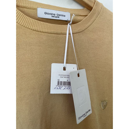 Giovanni gentile 100% cotton knit jumper – size s | bnwt | rrp $189 - sweaters clothing & fashion - men - sweatshirt