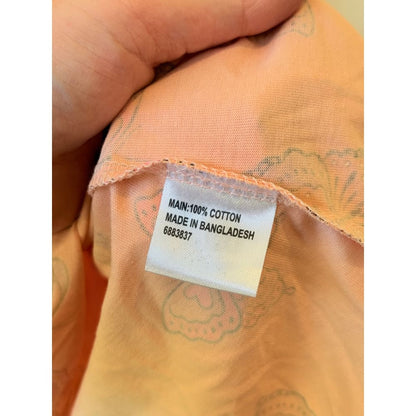 Mac + ellie size 8 butterfly print dress peach - dresses top women’s apparel