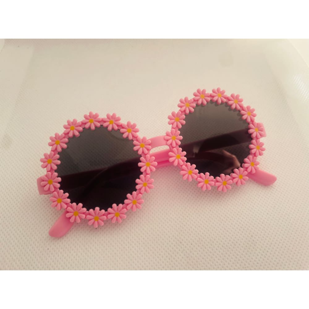 Girls flower sunglasses - sunglasses accessories - fashion - kids fashion accessories