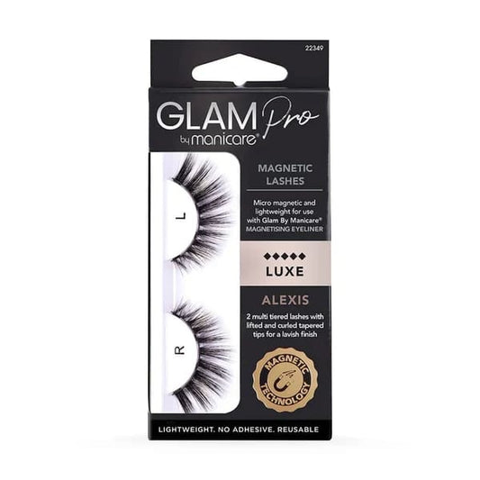 Manicare glam pro magnetic lashes luxe - alexis - false eyelash accessories eye - face & eye care - false eyelash