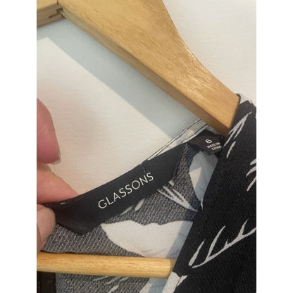 Glassons size 6 viscose / rayon playsuit - one-pieces clothing & fashion - condition: used - full body - playsuit