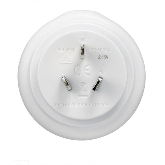 Go travel adaptor italian/swiss to aus/nz - travel converters & adapters electronics & accessories - socket adapter
