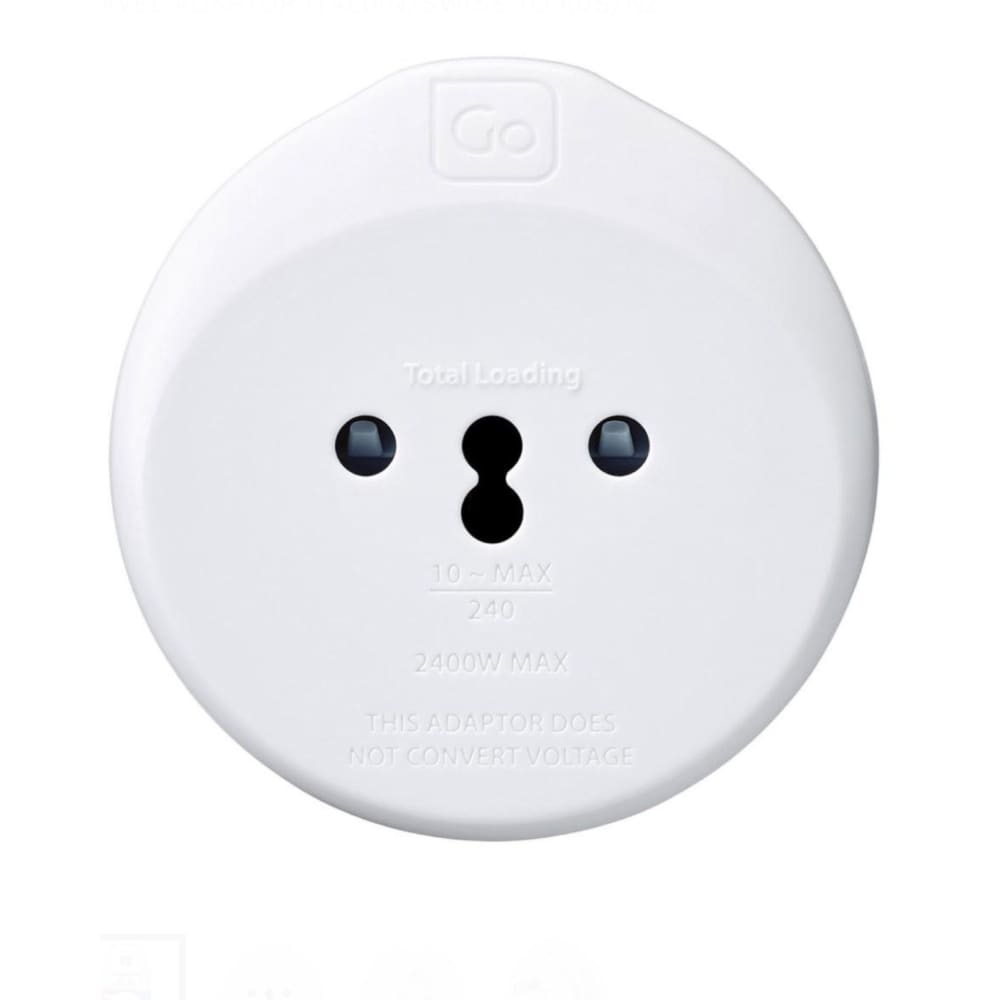 Go travel adaptor italian/swiss to aus/nz - travel converters & adapters electronics & accessories - socket adapter