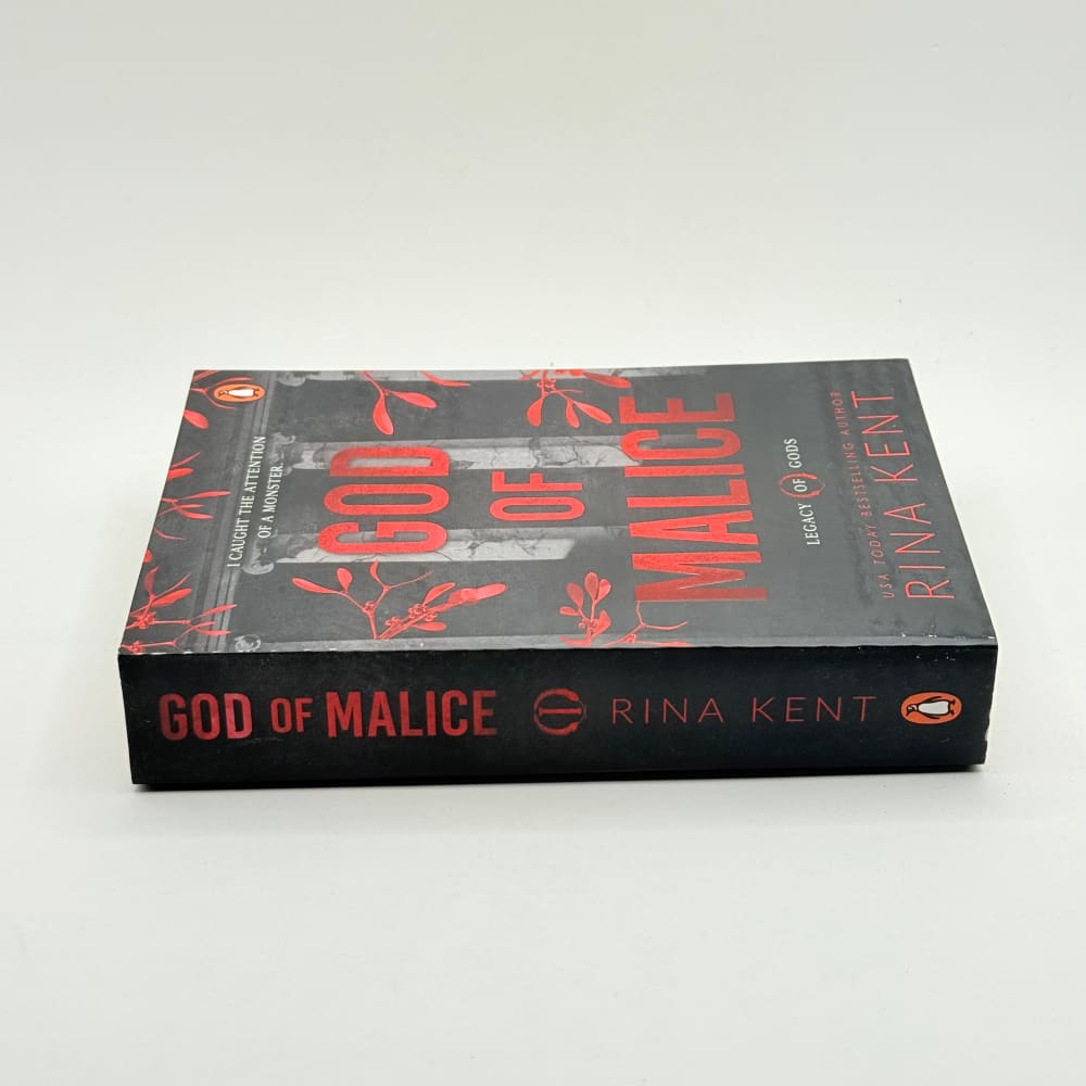 God of malice by rina kent - legacy of gods book 1 - print books what’s new printed media