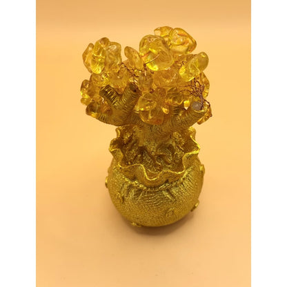 Golden money tree - decor home&living materials