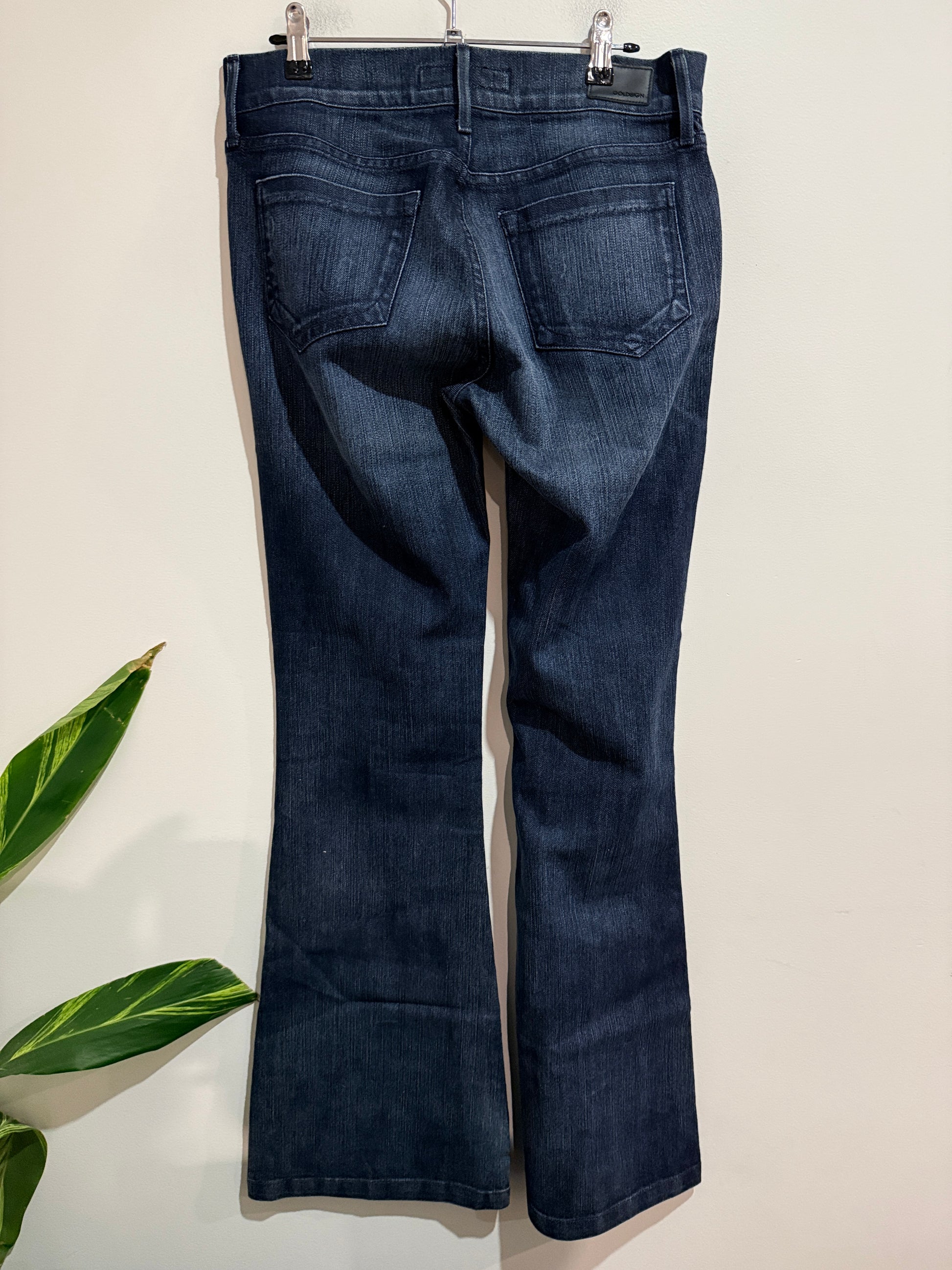 Goldsign dark wash jeans size 31 back