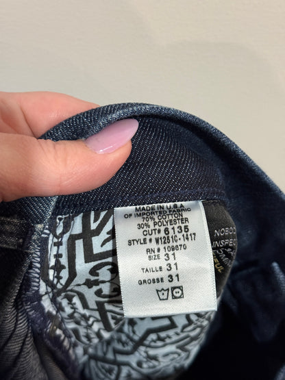 Goldsign jeans size 31 material and size label